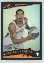 Desmon Farmer #243 Basketball Cards 2005 Topps Chrome Prices