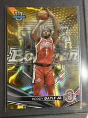 Roddy Gayle Jr. [Gold Lava] #15 Basketball Cards 2022 Bowman University Best Prices