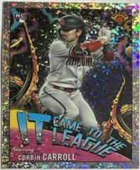 Corbin Carroll [Mini-Diamond] #CFL-1 Baseball Cards 2023 Bowman Chrome It Came to the League Prices