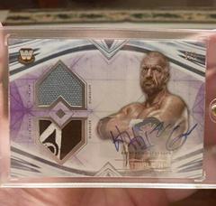 Triple H [Purple] Wrestling Cards 2020 Topps WWE Undisputed Dual Relic Autographs Prices