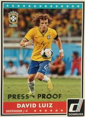 David Luiz [Green Soccer Ball] Soccer Cards 2015 Panini Donruss Prices
