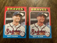 Matt Olson [Flip Stock] #440 Baseball Cards 2024 Topps Heritage Prices