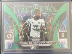 Bobby De Cordova Reid [Green] #25 Soccer Cards 2022 Panini Prizm Premier League Fireworks Prices