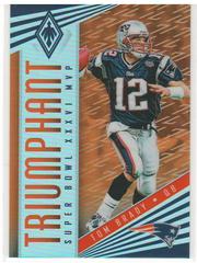 Tom Brady [Orange] #TB-2 Football Cards 2017 Panini Phoenix Triumphant Prices