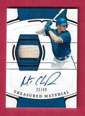Matt Chapman #TMS-MC Baseball Cards 2022 Panini National Treasures Material Signatures Prices