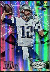Tom Brady [Mirror Silver] #4 Football Cards 2015 Panini Certified Prices