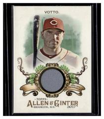 Joey Votto #FSRB-JVO Baseball Cards 2017 Topps Allen & Ginter Full Size Relic Design B Prices