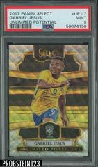 Gabriel Jesus #UP-7 Soccer Cards 2017 Panini Select Unlimited Potential Prices