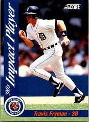 Travis Fryman #47 Baseball Cards 1992 Score Impact Players Prices