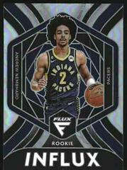 Andrew Nembhard [Silver] #2 Basketball Cards 2022 Panini Flux Rookie Influx Prices