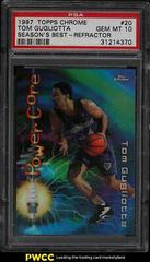 Tom Gugliotta Refractor Basketball Cards 1997 Topps Chrome Season's Best Prices