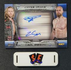 James Drake, Zack Gibson [Blue] Wrestling Cards 2021 Topps WWE Undisputed Dual Autographs Prices