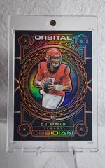 C.J. Stroud [Orange Electric Etch] #9 Football Cards 2023 Panini Obsidian Orbital Prices