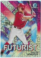 Austin Hendrick [Purple Refractor Mega Box Mojo] Baseball Cards 2021 Bowman Chrome Futurist Prices