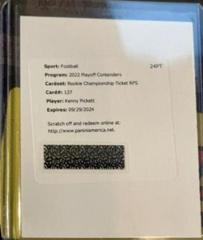 Kenny Pickett [Autograph Championship Ticket] #127 Football Cards 2022 Panini Contenders Prices