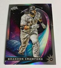 Brandon Crawford [Refractor] #SG-14 Baseball Cards 2022 Topps Cosmic Chrome Star Gaze Prices