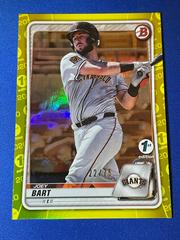 Joey Bart [Yellow Foil] Baseball Cards 2020 Bowman 1st Edition Prices