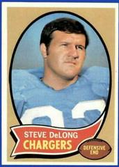 Steve DeLong #49 Football Cards 1970 Topps Prices