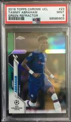 Tammy Abraham [Green Refractor] Soccer Cards 2019 Topps Chrome UEFA Champions League Prices