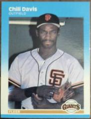 Chili Davis #270 Baseball Cards 1987 Fleer Glossy Prices