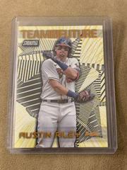 Austin Riley [Orange] #TOF-9 Baseball Cards 2022 Stadium Club Team of the Future Prices