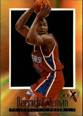 Derrick Coleman #52 Basketball Cards 1996 Skybox E-X2000 Prices