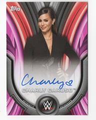 Charly Caruso [Pink] Wrestling Cards 2020 Topps WWE Women's Division Autographs Prices
