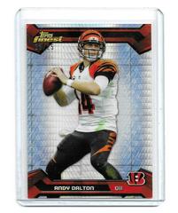 Andy Dalton [Prism Refractor] #48 Football Cards 2013 Topps Finest Prices