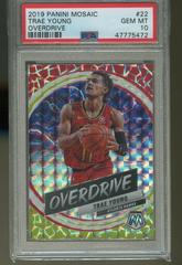 Trae Young Basketball Cards 2019 Panini Mosaic Overdrive Prices