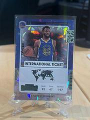 Andrew Wiggins [Cracked Ice] #27 Basketball Cards 2021 Panini Contenders International Ticket Prices