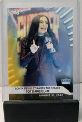Sonya Deville Raises the Stakes for SummerSlam [Gold] Wrestling Cards 2021 Topps WWE Women's Division Prices