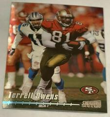 Terrell Owens [One of a Kind] #8 Football Cards 1999 Stadium Club Prices