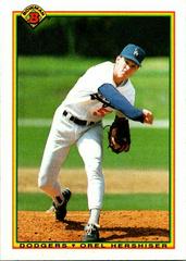 Orel Hershiser #84 Baseball Cards 1990 Bowman Prices