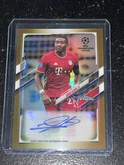 David Alaba Soccer Cards 2020 Topps Chrome UEFA Champions League Autographs Prices