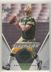 Brian Brohm #UDRJ-BB Football Cards 2008 Upper Deck Rookie Jersey Prices