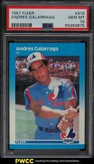 Andres Galarraga #319 Baseball Cards 1987 Fleer Prices
