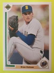 Brian Holman #252 Baseball Cards 1991 Upper Deck Prices
