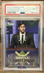 Shohei Ohtani [Wearing Suit] #66 Baseball Cards 2019 Stadium Club Prices