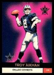 Troy Aikman [Purple] #80 Football Cards 2000 Pacific Vanguard Prices