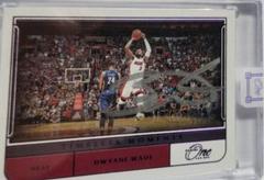 Dwyane Wade [Purple] #TM-DWD Basketball Cards 2021 Panini One and One Timeless Moments Autographs Prices