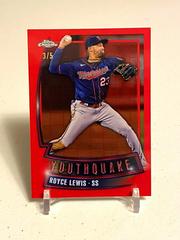 Royce Lewis [Red] #YQ-6 Baseball Cards 2023 Topps Chrome Youthquake Prices