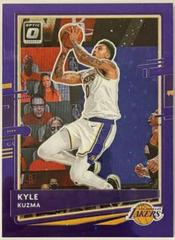 Kyle Kuzma [Purple Stars] #8 Basketball Cards 2020 Panini Donruss Optic Prices