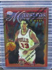 Scottie Pippen [Refractor w Coating] #1 Basketball Cards 1996 Finest Prices