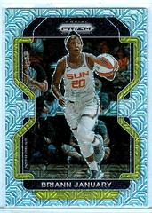 Briann January [Mojo] Basketball Cards 2022 Panini Prizm WNBA Prices