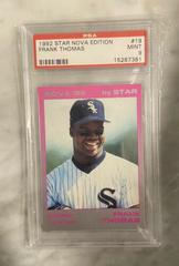 Frank Thomas Baseball Cards 1992 Star Nova Edition Prices