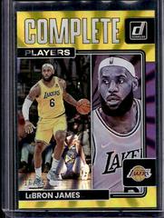 LeBron James [Yellow Laser] Basketball Cards 2022 Panini Donruss Complete Players Prices