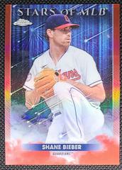 Shane Bieber [Red] Baseball Cards 2022 Topps Stars of MLB Chrome Prices