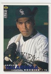 Andres Galarraga [Silver Signature] #440 Baseball Cards 1995 Collector's Choice Prices