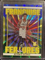 Keyonte George [Red Blue] #20 Basketball Cards 2023 Panini Donruss Franchise Features Prices