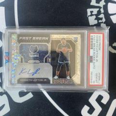 Kenneth Lofton Jr. #FBR-KLJ Basketball Cards 2022 Panini Prizm Fast Break Rookie Autographs Prices